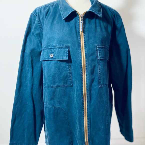 Carbon2Cobalt Other - Carbon2Cobalt Men's XL Denim Jacket Blue Jean. Full Zipper 100% Cotton